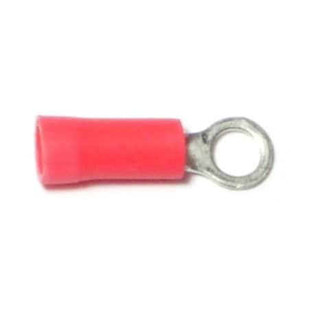 Midwest Fastener Ring Terminal, 18 AWG, Plastic Insulated, 20 PK 73063